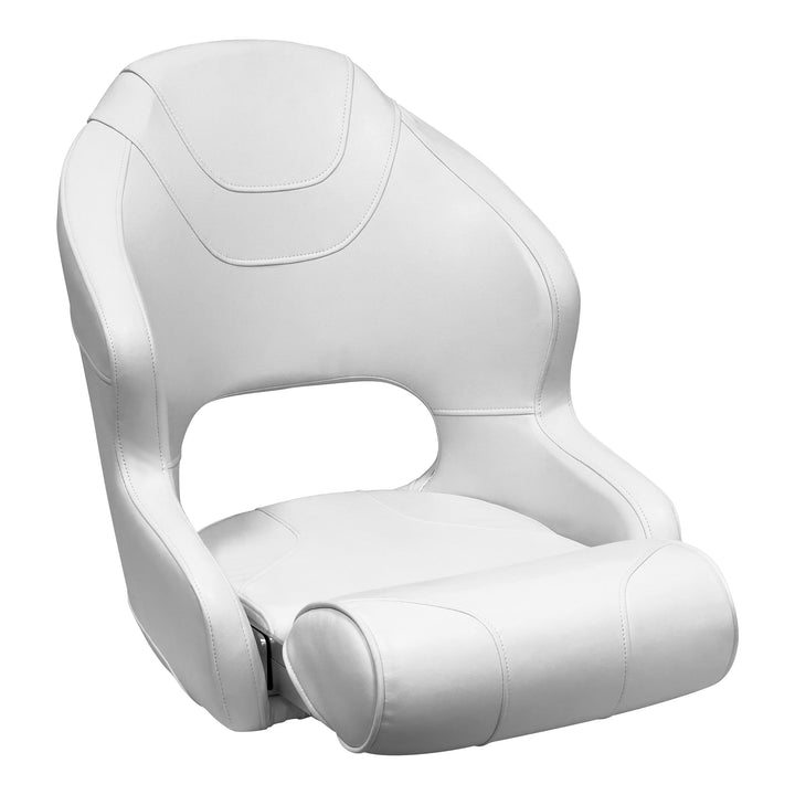 Wise 3315 Baja Series Bucket Seat w/ Flip Up Bolster Bucket Seats Boatseats Brite White 