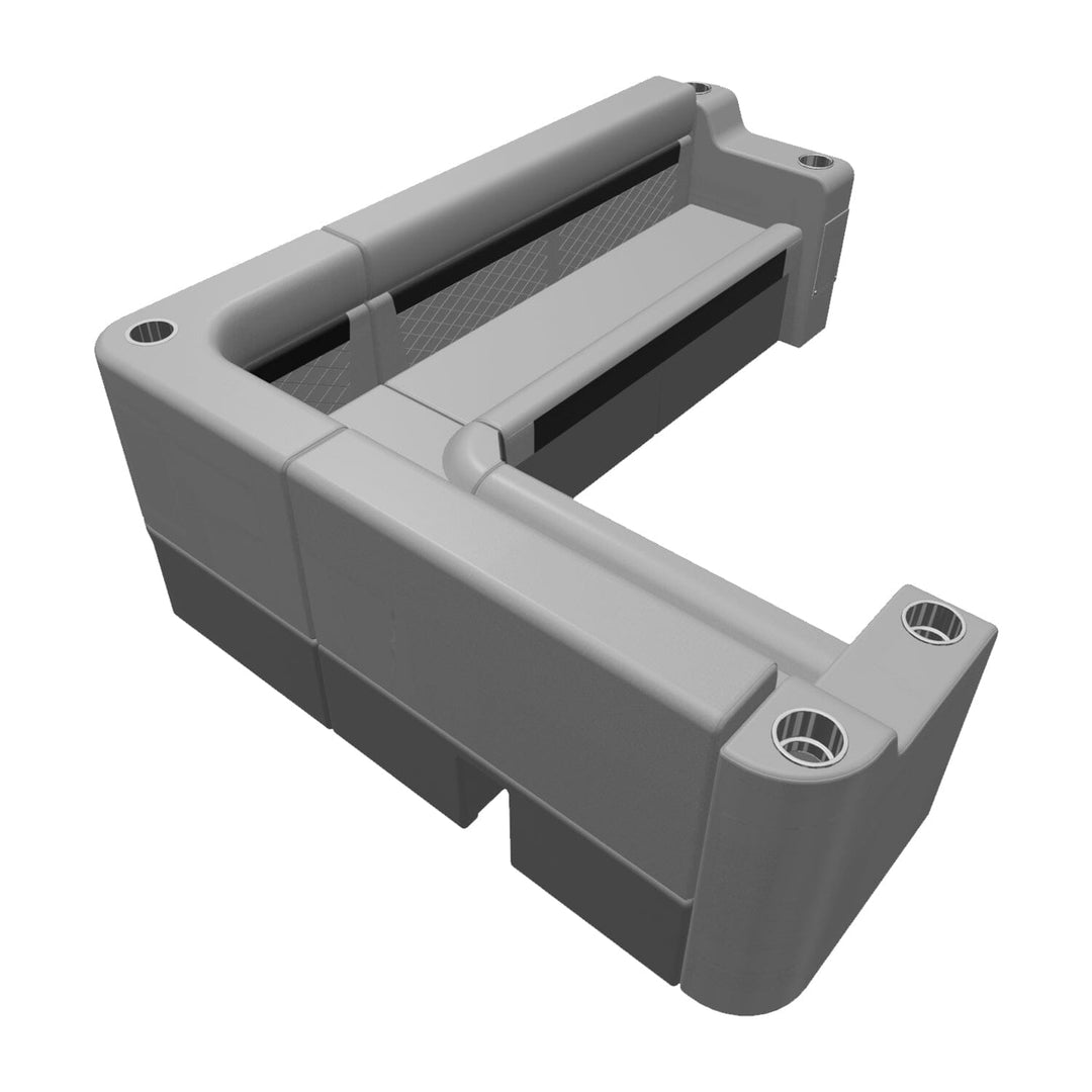 Wise DLX Series Pontoon - Large Rear L Package 8 Boatseats 