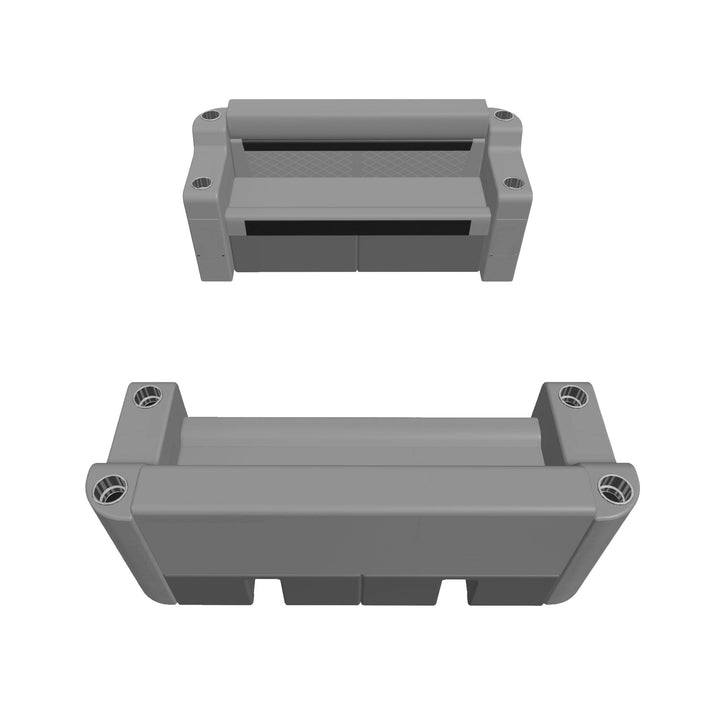 Wise DLX Series Pontoon - 55" Bench w/ Double Arm Rests Package Boatseats 