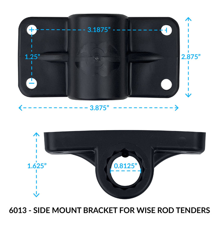 Wise 6039 Wise Rod Tender w/ Side Mount - Twin Pack Accessories Boatseats 