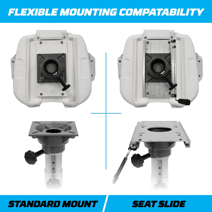 Wise 8WD1007 Captains Chair w/ Armrests Offshore Seating Boatseats 