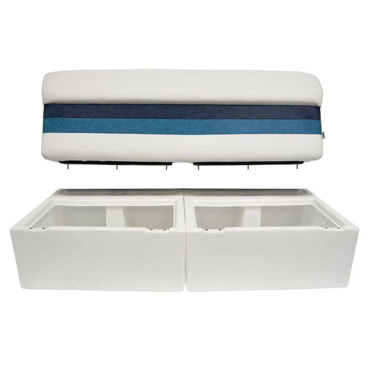 Wise 8WD106 Deluxe Series Pontoon 55" Bench Cushion Set Deluxe Cushion Sets Wise Pontoon 