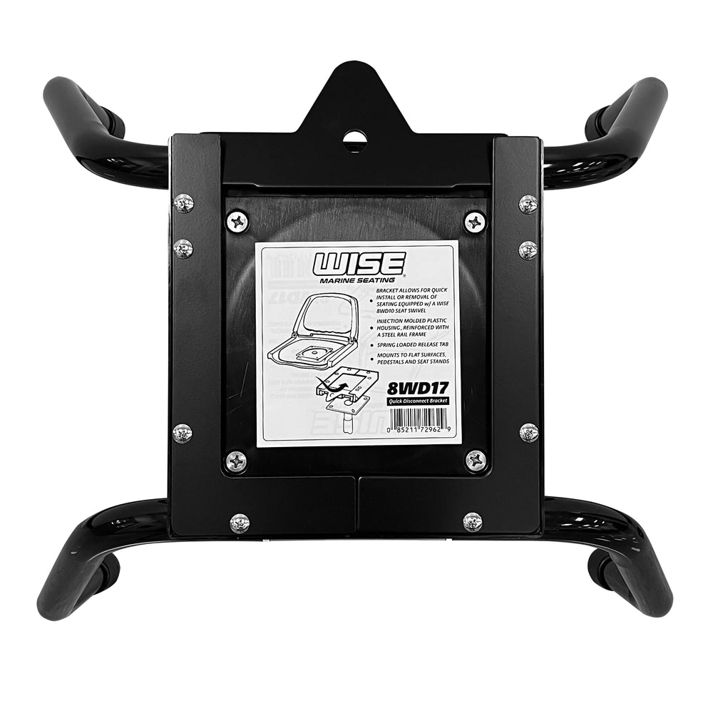 Wise 8WD1174 Fixed Single Seat Stand w/ Quick Release Bracket Hardware Boatseats 
