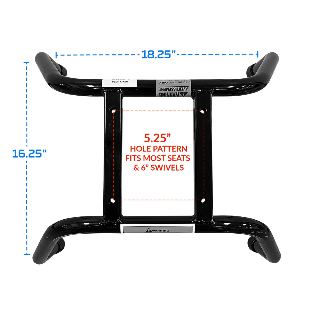 Wise 8WD1234 Fixed Single Seat Stand Hardware Boatseats 