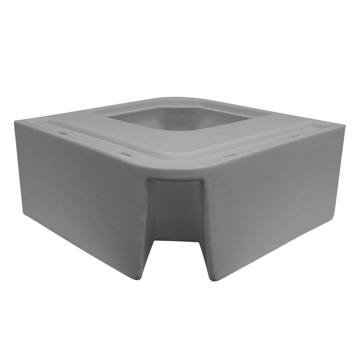 Wise 8WD133-1B Deluxe Pontoon Radius Corner Section - Base Only Deluxe Bases 199Fix 