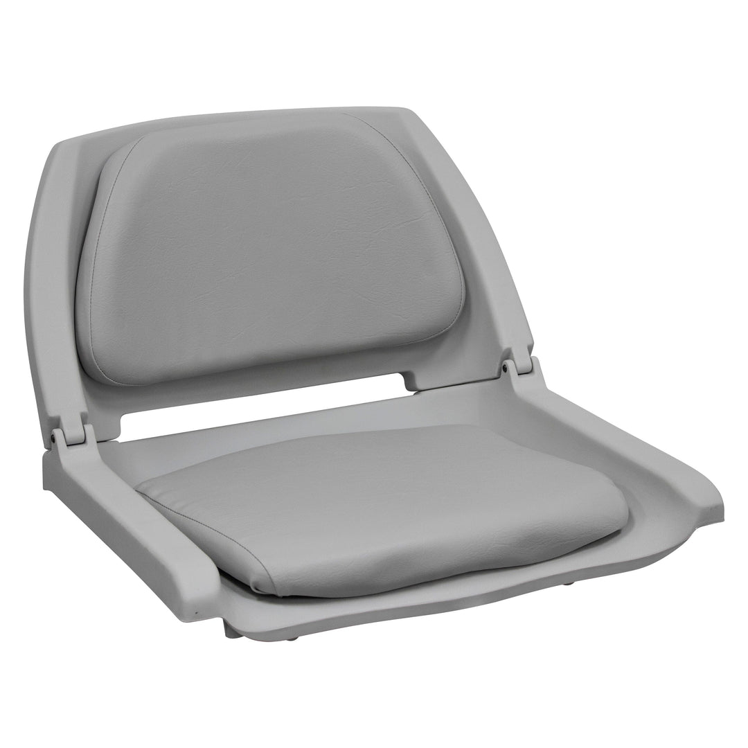 Wise 8WD139LS Cushioned Molded Plastic Shell Fold Down Molded Seats WiseMarine Grey • Grey Shell 