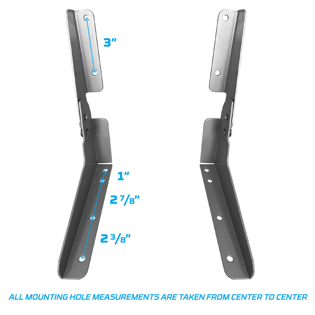 Wise 8WD13NP Standard No-Pinch Seat Hinge Set Hardware Wise Hardware 