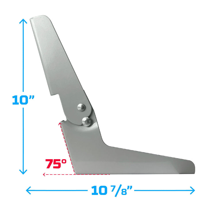 Wise 8WD13NP Standard No-Pinch Seat Hinge Set Hardware Wise Hardware 