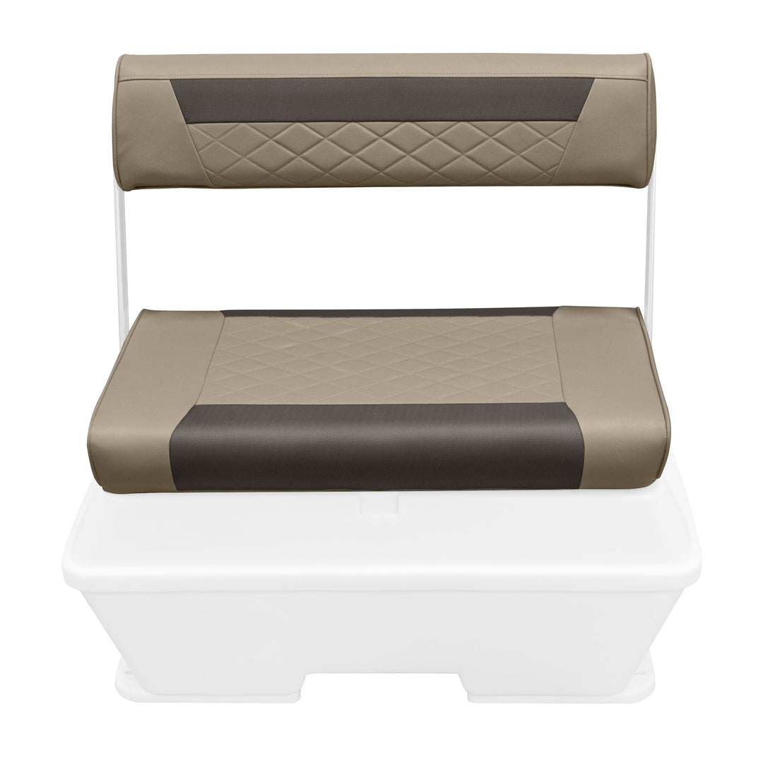 Wise 8WD156-BS 70 Qt / 62 Qt Swingback Cooler Back Rest & Seat Cushion Set Offshore Seating Boatseats Neutral • Meteor 