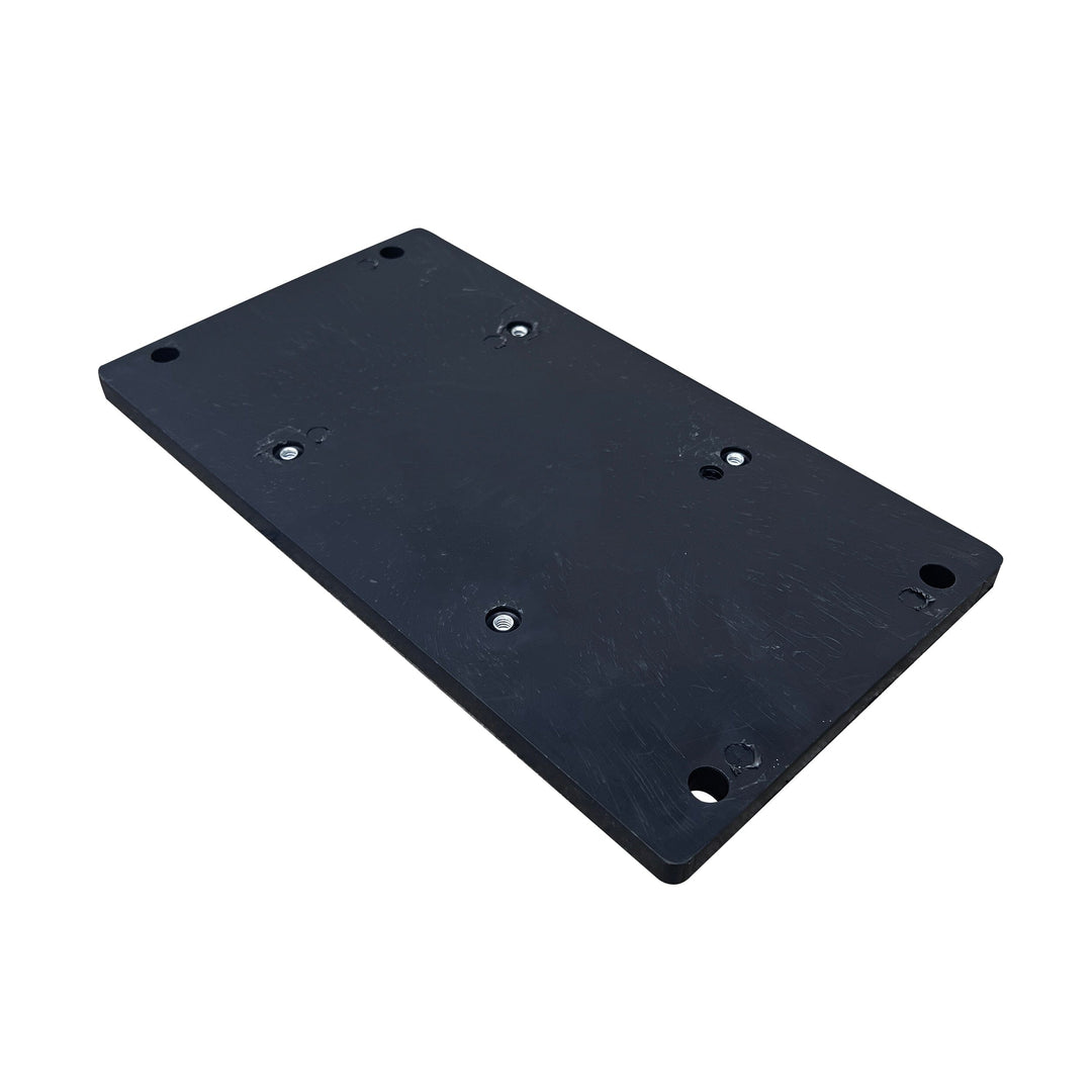 Wise 8WD399 Universal Mounting Plate Hardware Boatseats Black 