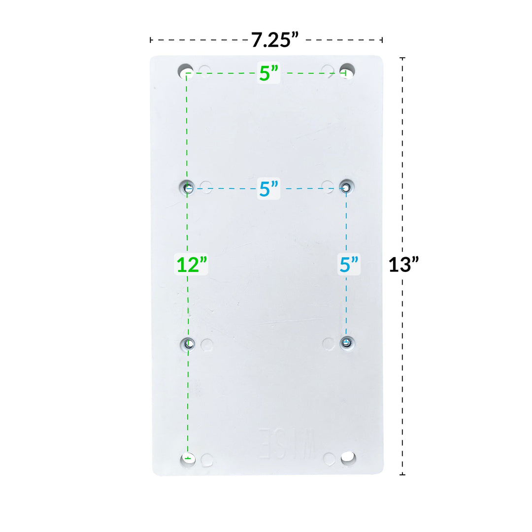Wise 8WD399 Universal Mounting Plate Hardware Boatseats 