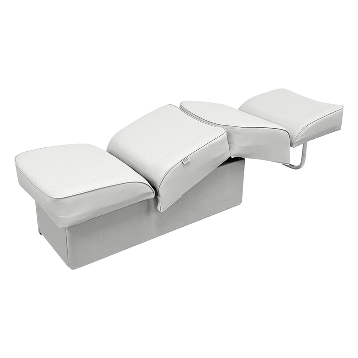 Wise 8WD707P-1 Deluxe Series Back to Back Lounge Seat | Solid Colors Jump / Lounge Boatseats 