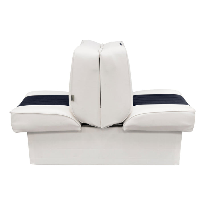 Wise 8WD707P-1 Deluxe Series Back to Back Lounge Seat | Two Tone Colors Jump / Lounge Boatseats 