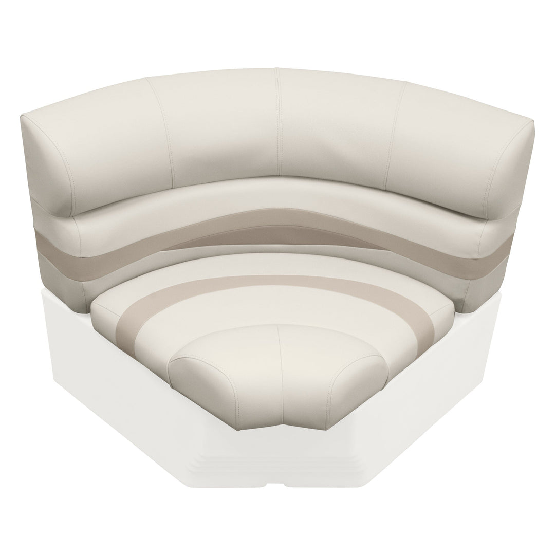 Wise BM11002-2 Premier Pontoon 32" Bow Radius Corner Cushion Set Premier Cushion Sets Wise Pontoon 