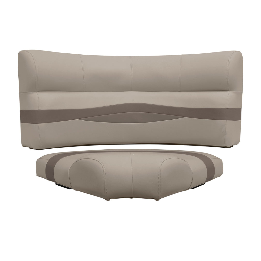 Wise BM11002-2 Premier Pontoon 32" Bow Radius Corner Cushion Set Premier Cushion Sets Wise Pontoon 