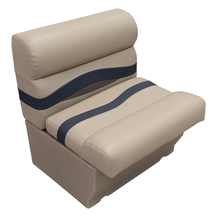 Wise BM1143 Premier Pontoon 27" Bench & Base | Closeout Colors Premier Pontoon WisePontoon Mocha Java • Midnight • Rock Salt 