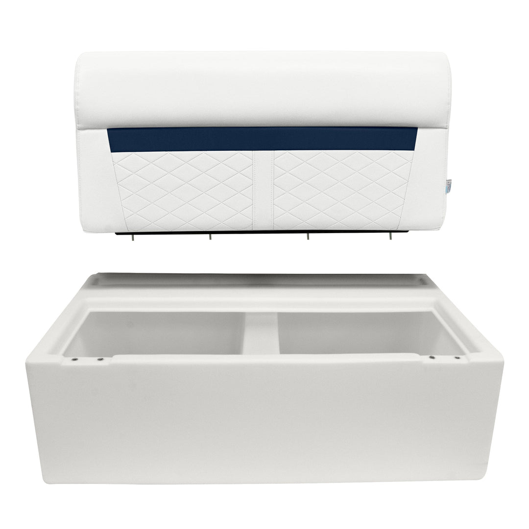Wise DLX100 - DLX Series Pontoon 37" Bench Cushion Set DLX Pontoon Boatseats 