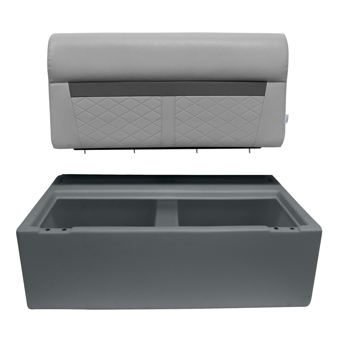 Wise DLX100 - DLX Series Pontoon 37" Bench Cushion Set DLX Pontoon Boatseats 