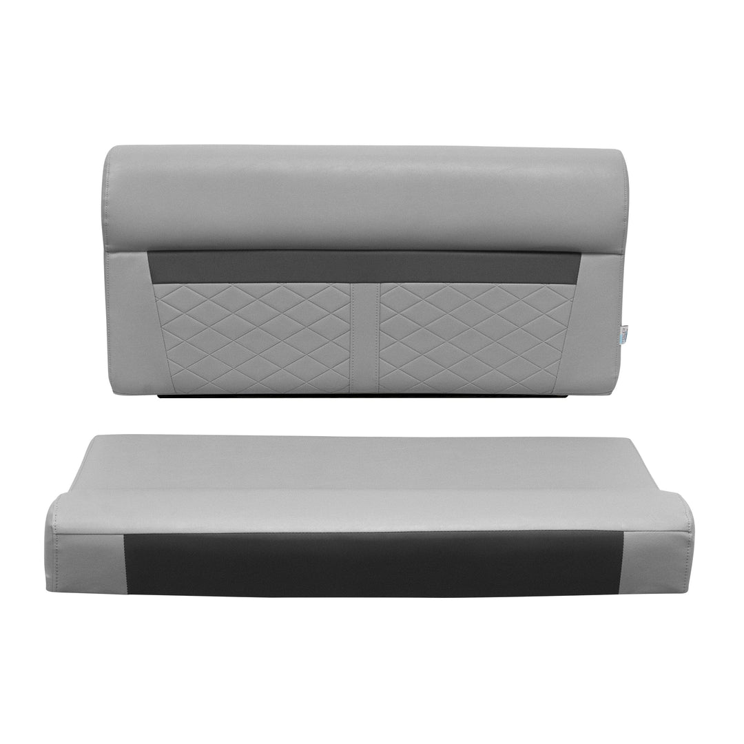 Wise DLX100 - DLX Series Pontoon 37" Bench Cushion Set DLX Pontoon Boatseats 