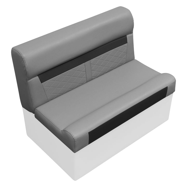 Wise DLX100 - DLX Series Pontoon 37" Bench Cushion Set DLX Pontoon Boatseats Marble • Reef Stone 