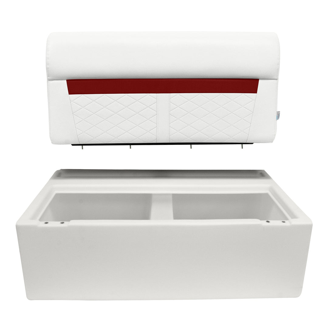 Wise DLX100 - DLX Series Pontoon 37" Bench Cushion Set DLX Pontoon Boatseats 