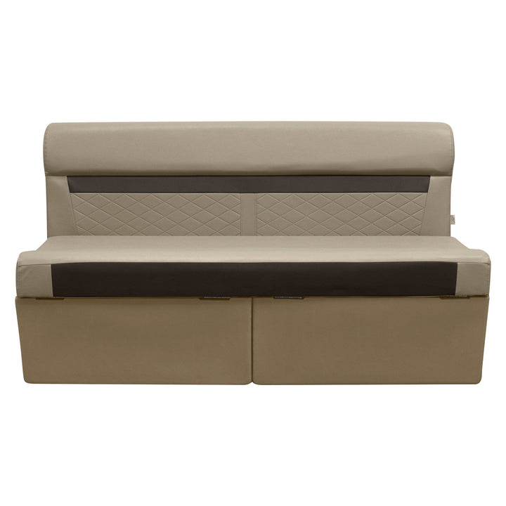 Wise DLX106 - DLX Series Pontoon 55" Bench Cushion & Base Package DLX Pontoon Boatseats 