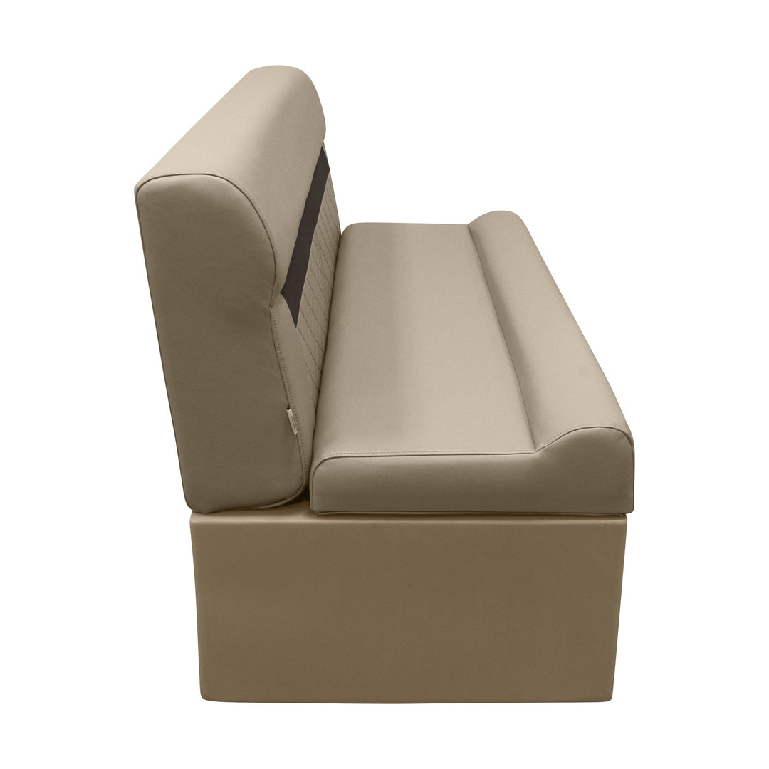 Wise DLX106 - DLX Series Pontoon 55" Bench Cushion & Base Package DLX Pontoon Boatseats 