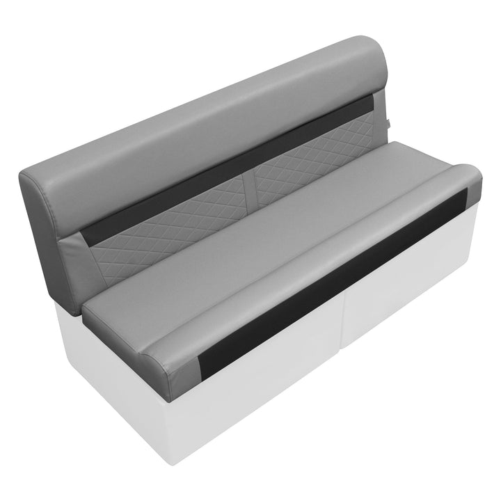 Wise DLX106 - DLX Series Pontoon 55" Bench Cushion Set DLX Pontoon Boatseats Marble • Reef Stone 