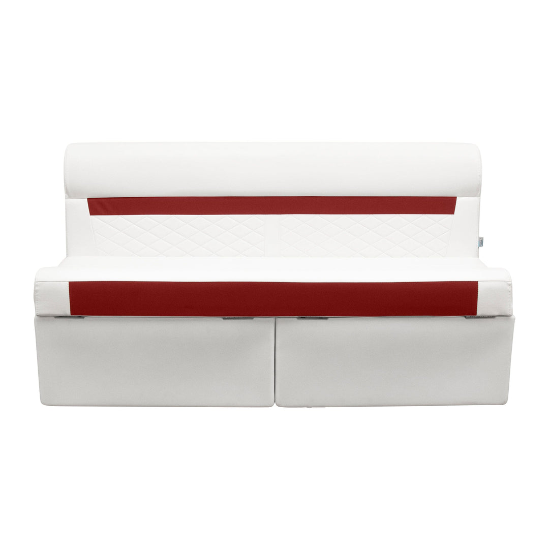 Wise DLX106 - DLX Series Pontoon 55" Bench Cushion & Base Package DLX Pontoon Boatseats 