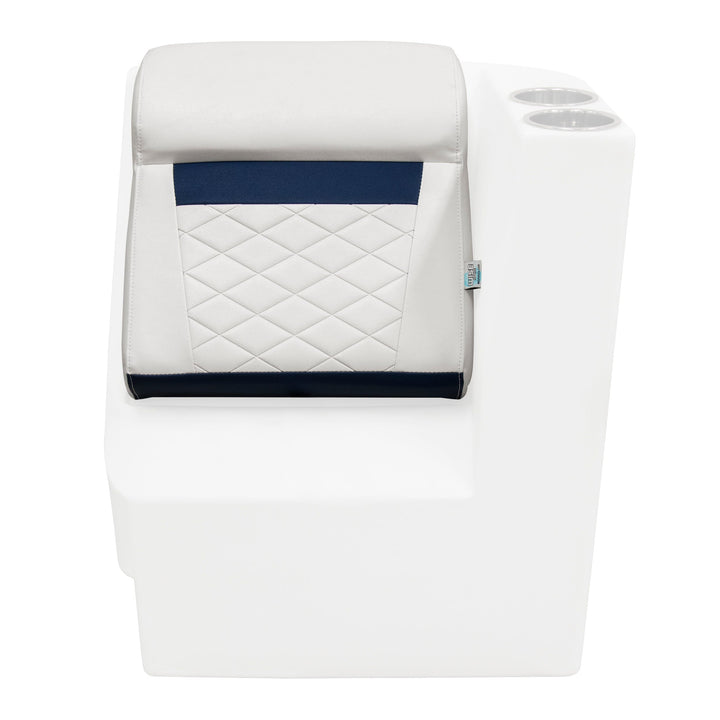 Wise DLX1305 - DLX Series Pontoon Lean Back Cushion Only - Fits L or R DLX Pontoon Boatseats 