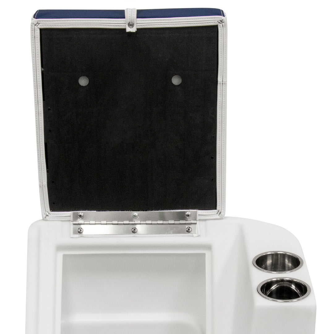 Wise DLX1305 - DLX Series Pontoon Lean Back Cushion Only - Fits L or R DLX Pontoon Boatseats 
