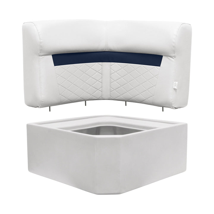 Wise DLX133 - DLX Series Pontoon Corner Cushion Set DLX Pontoon Boatseats 