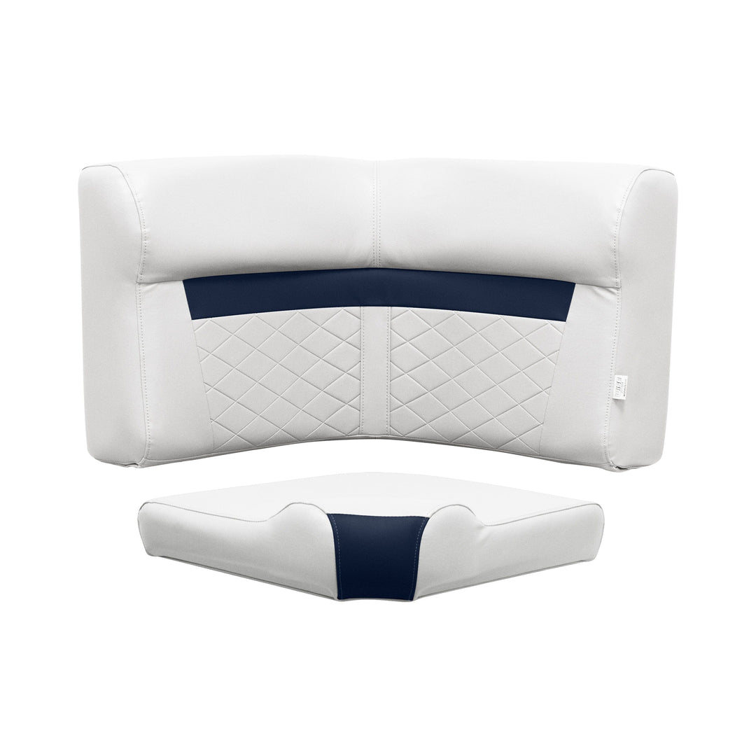 Wise DLX133 - DLX Series Pontoon Corner Cushion Set DLX Pontoon Boatseats 