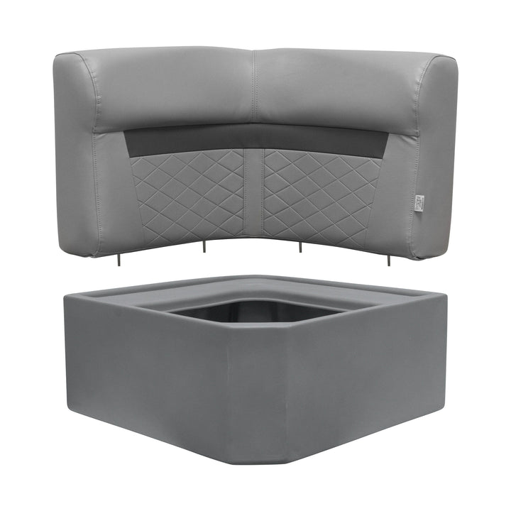 Wise DLX133 - DLX Series Pontoon Corner Cushion Set DLX Pontoon Boatseats 
