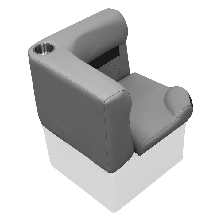 Wise DLX133 - DLX Series Pontoon Corner Cushion Set DLX Pontoon Boatseats 