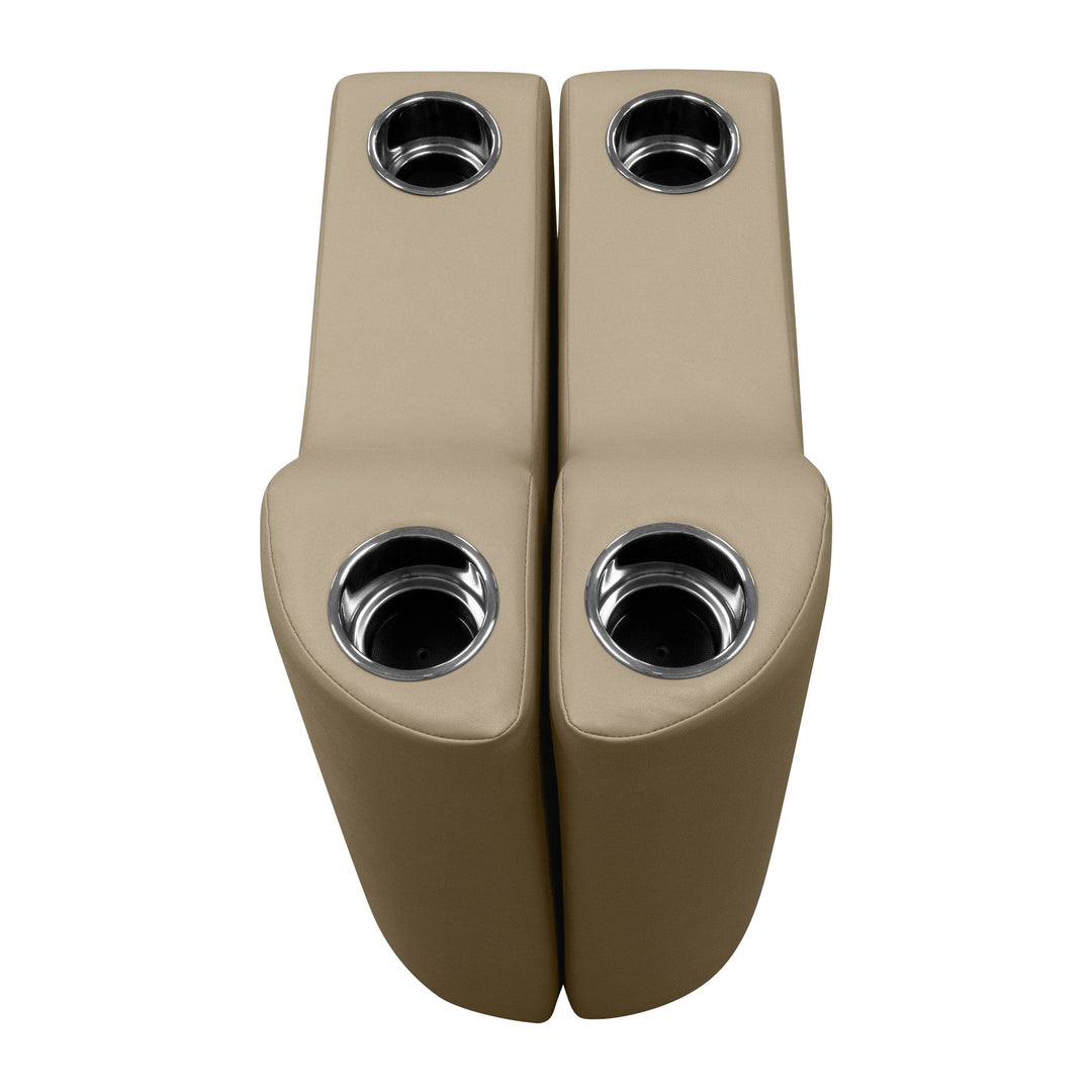 Wise DLX3010 - DLX Series Pontoon Arm Rest - Right Radius DLX Pontoon Boatseats 