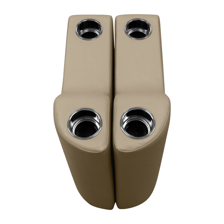 Wise DLX3010 - DLX Series Pontoon Arm Rest - Right Radius DLX Pontoon Boatseats 