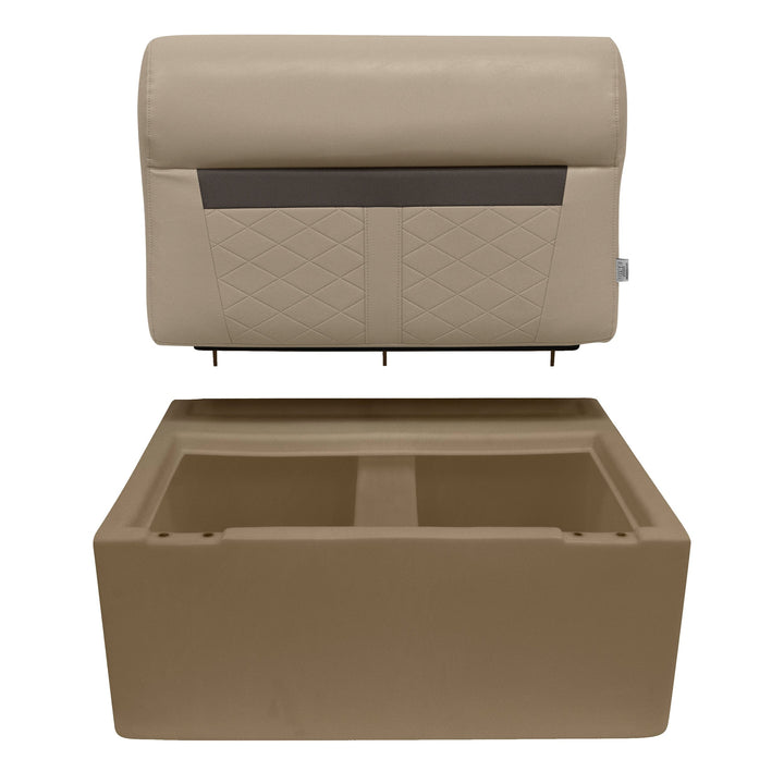 Wise DLX95 - DLX Series Pontoon 28" Bench Cushion Set DLX Pontoon Boatseats 