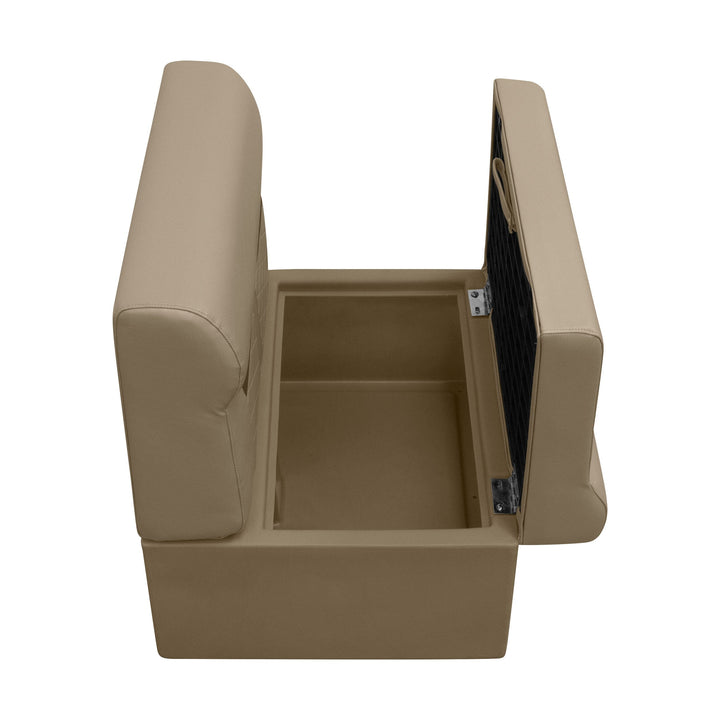Wise DLX95 - DLX Series Pontoon 28" Bench Cushion & Base Package DLX Pontoon Boatseats 