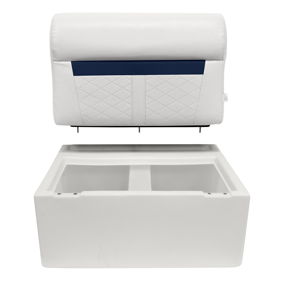 Wise DLX95 - DLX Series Pontoon 28" Bench Cushion Set DLX Pontoon Boatseats 