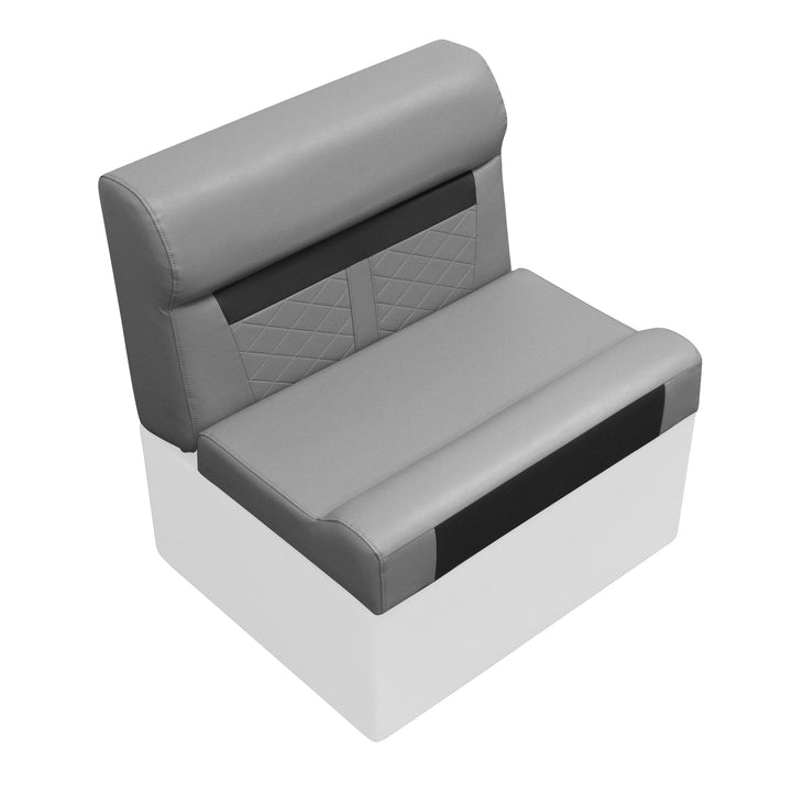 Wise DLX95 - DLX Series Pontoon 28" Bench Cushion Set DLX Pontoon Boatseats Marble • Reef Stone 
