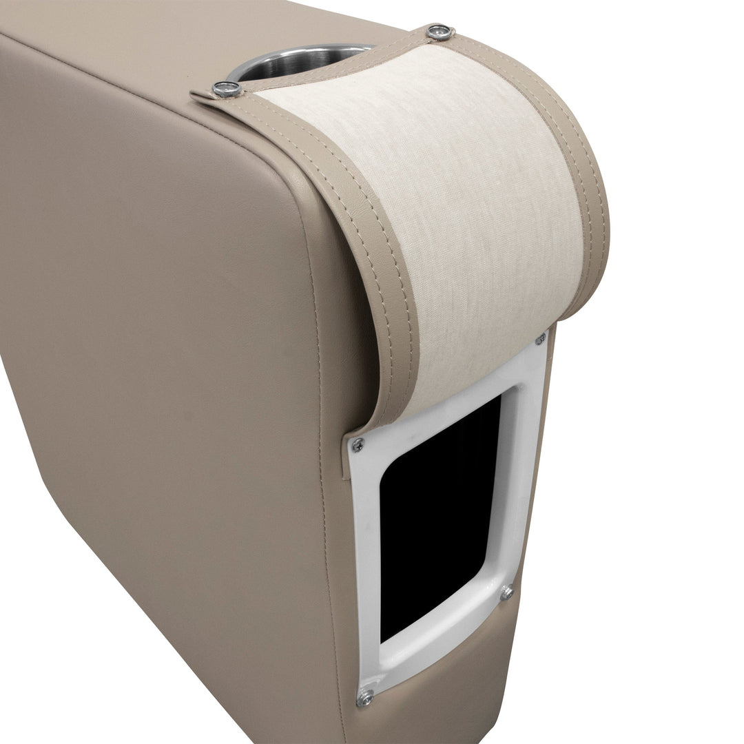 Wise 3010 Premier Pontoon Arm Rest - Right Radius Premier Pontoon 199Fix 