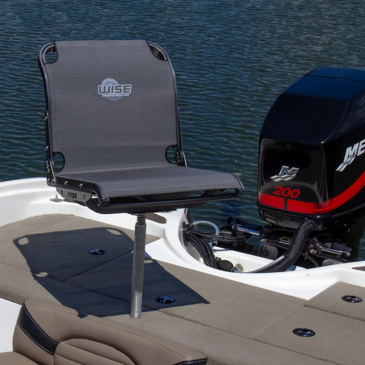 Wise 3374 AeroX™ Cool-Ride Mesh Mid Back Boat Seat Aero X Wise Marine 