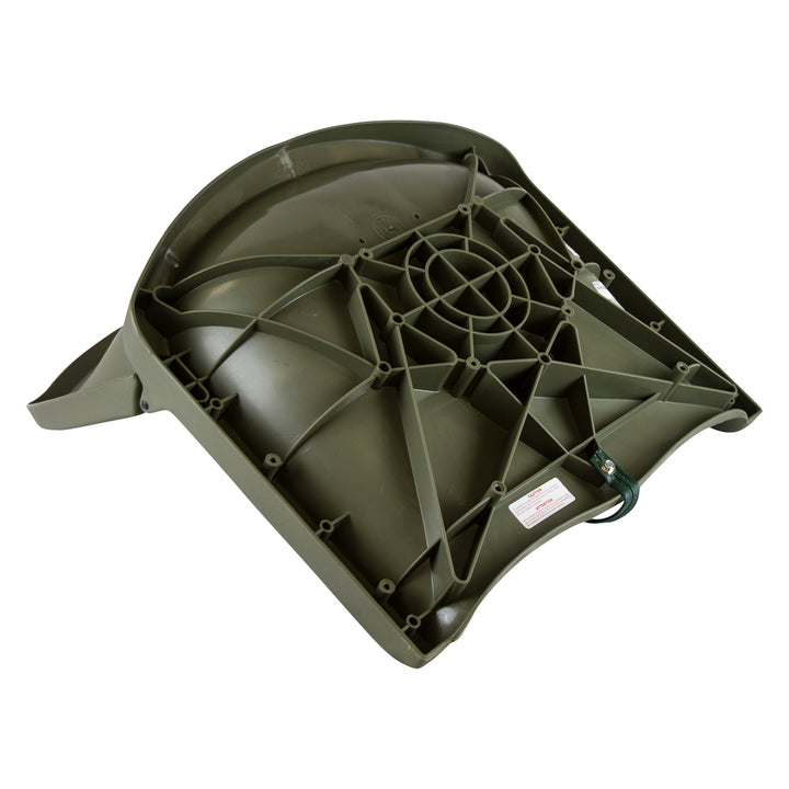 Wise 8WD138LS Molded Plastic Fold Down Fishing Seat - Underside View