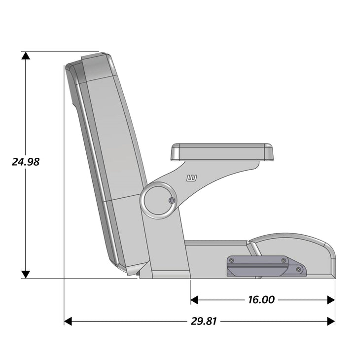 Wise 3371 Genesis Series Offshore Luxury Helm Offshore Seating Wise Offshore 